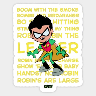 Teen Titans Go To The Movies - Robin Sticker